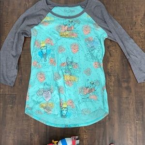 Disney villains baseball tee